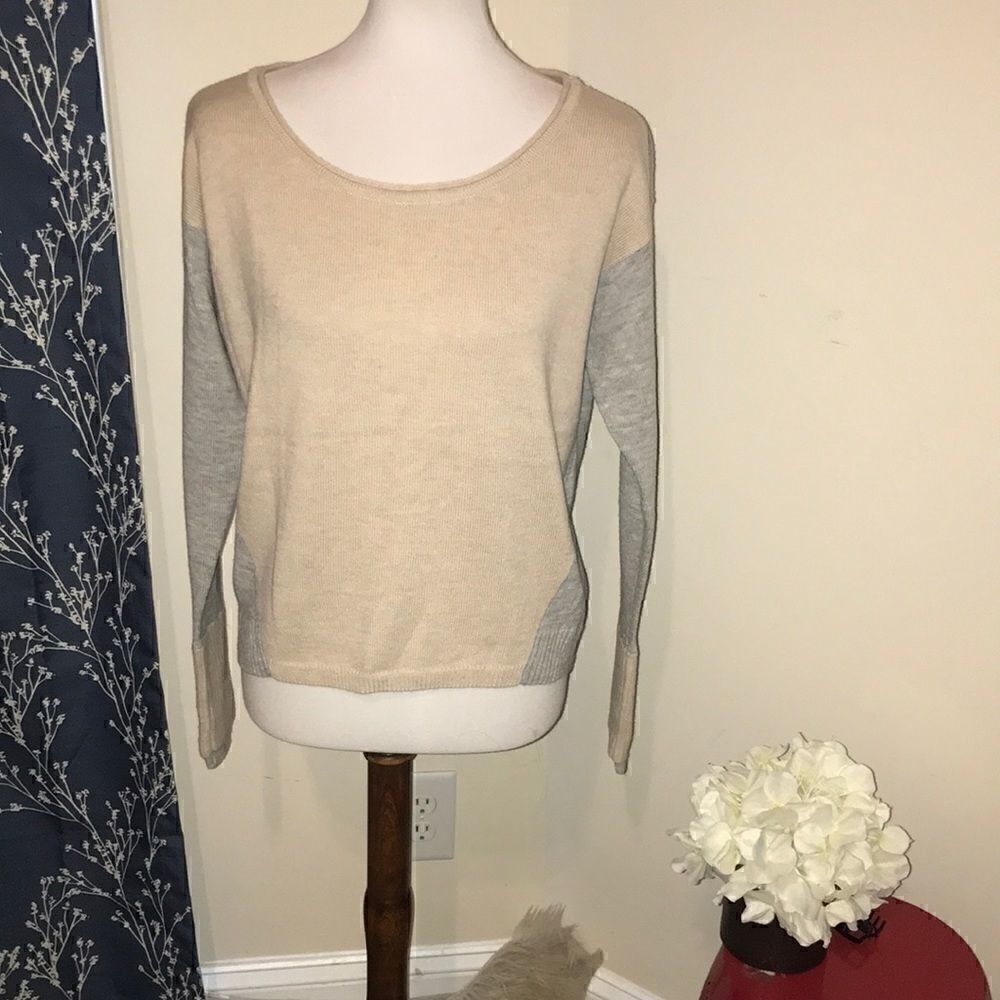 Athleta Merino Frisco Sweater Colorblock Wool